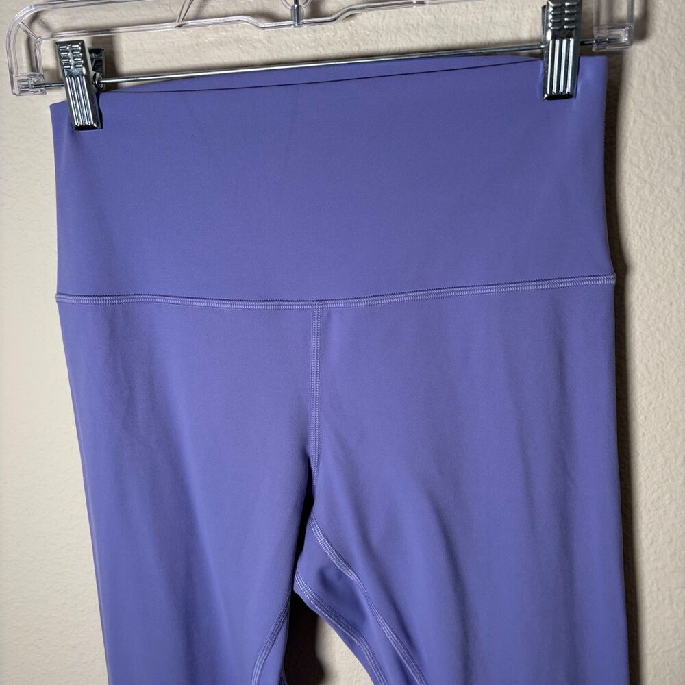 Lululemon Align Leggings Women's 8 High Rise Crop Purple 23" INseam - Picture 3 of 10